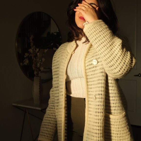 Maria Krist Wool Blend Vintage Cardigan - Picture 8 of 14